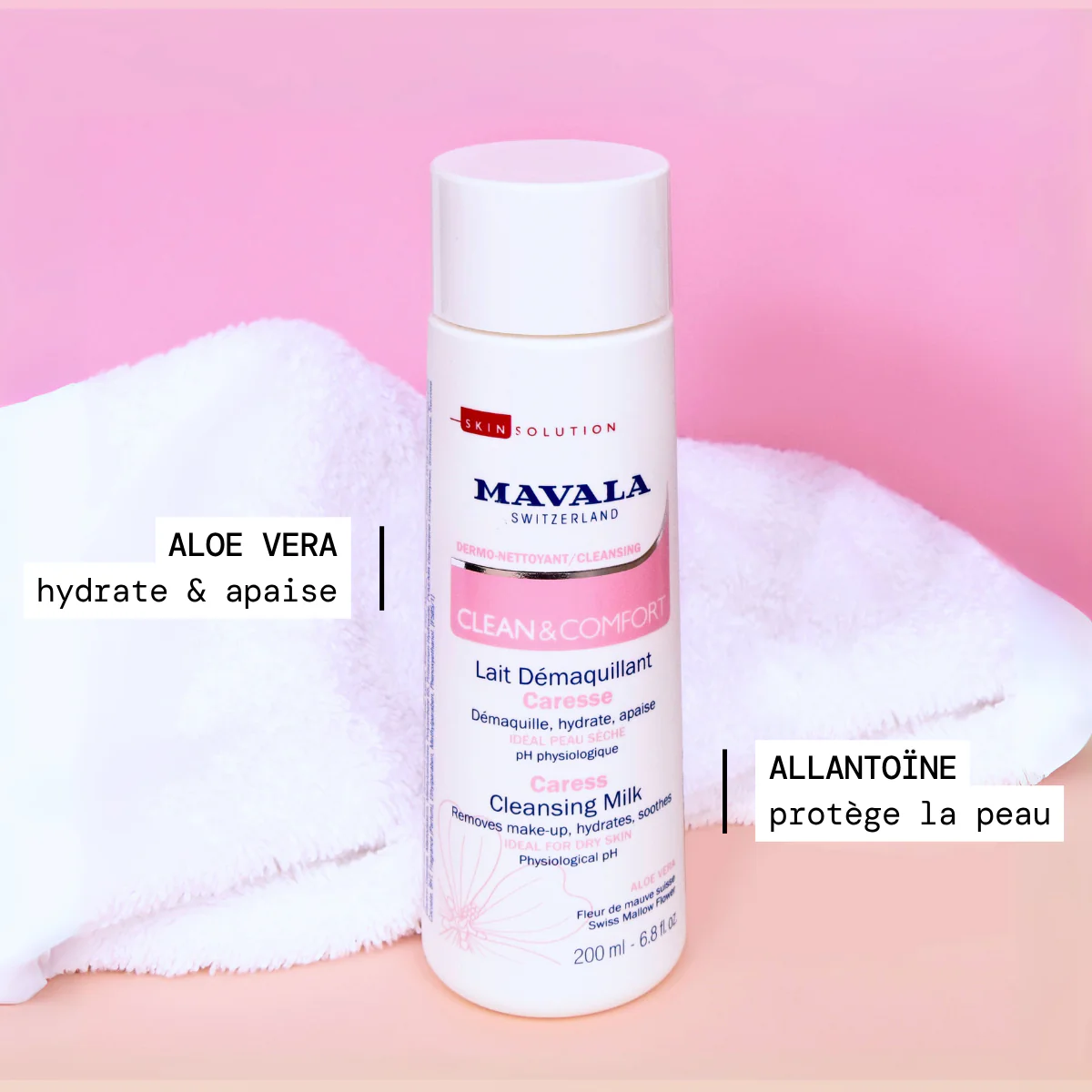 Lait Démaquillant Visage Caresse Clean & Comfort - Image 4